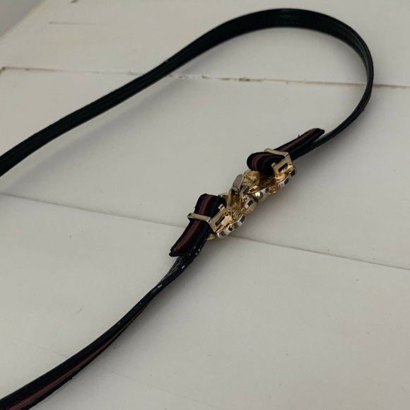 Vintage Mimi Di N Seashell Skinny Waist Belt 27” - Picture 6 of 10